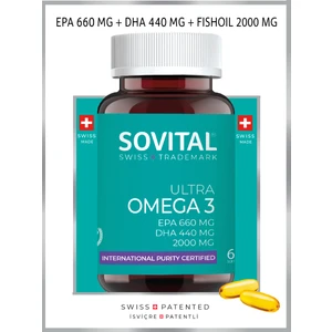 Ultra Omega 3 Epa 660 / Dha 440 Mg 60 Adet Softgel