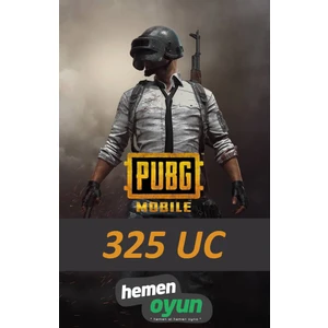 Pubg Mobile TR 325 Uc Yükleme(Top-Up)