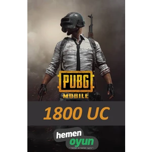 Pubg Mobile TR 1800 Uc Yükleme(Top-Up)