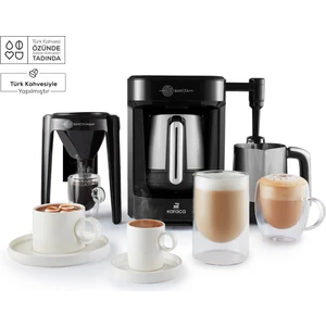 Hatır Barista Pro Konuşan Cappuccino ve Türk Kahve Makinesi Rosegold