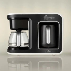 Hatır Plus 2 in 1 Kahve Makinesi Krem