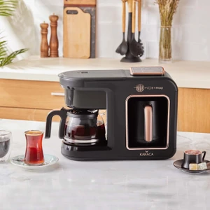 Hatır Plus Mod 5 In 1 Kahve ve Çay Makinesi Black Copper