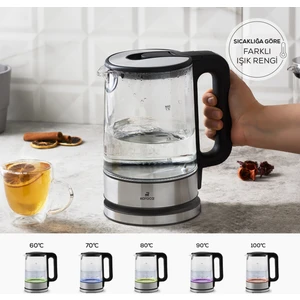 Cam 2205 Sıcaklık Ayarlı Su Isıtıcı 2200 Kettle W