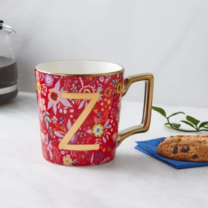 Flower Z Harfli Kupa 350 ml