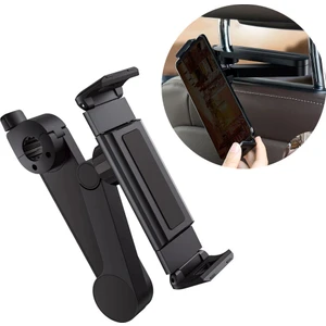 Oto Aksesuarcım Araba Koltuk Kafalık Arkası Uzayan Katlanabilir Tablet Telefon Tutucu ONT73