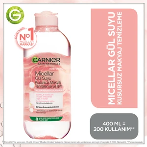 Micellar Gül Suyu Kusursuz Makyaj Temizleme