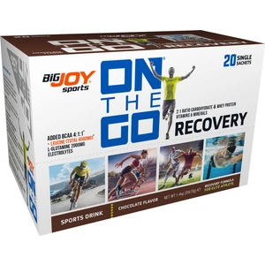 Bigjoy Sports On The Go  Recovery Çikolata 70 gr 20 Servis