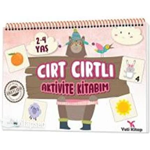 Yeti Kitap 2-4 Yaş Cırt Cırtlı Aktivite Kitabım- Feyyaz Ulaş