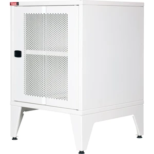 - Ziglat 655 - Metal Dolap - Perfore Metal Kapılı - Mat Beyaz.