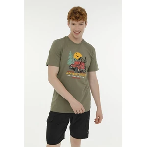 ml Garron 11URBNG100 3fx Haki Erkek Kısa Kol T-Shirt