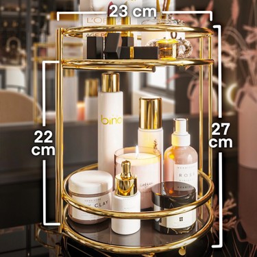 somabito BRASS HALF UNIT 真鍮 2枚セット Bino Banyo Kozmetik Takı Düzenleyici Çok Amaçlı Organizer 2 Fiyatı