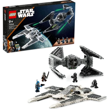 LEGO® Star Wars™ Mandalorian Fang Fighter TIE Interceptor'a Karşı 75348 - 9 Yaş ve Üzeri Çocuklar