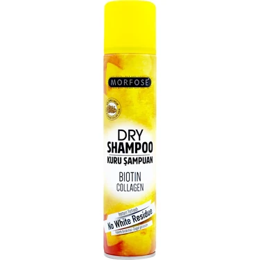 Morfose Kuru Şampuan Açık Renkli Saçlar İçin Arındırıcı Etki 200 ml Sülfatsız