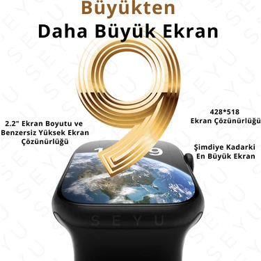 Seyu Watch Watch Pro Gümüş Iphone ve Android Tüm Fiyatı