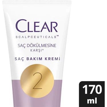 Clear Scalpceuticals Saç Bakım Kremi Saç Dökülmesine Karşı 170