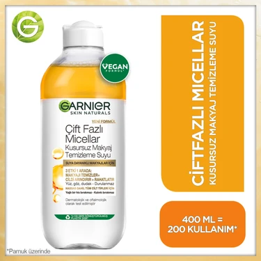 Garnier Micellar Kusursuz Makyaj Temizleme Suyu