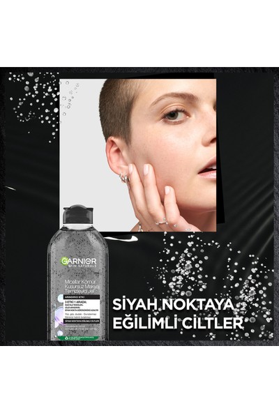 Garnier Micellar Kömür Kusursuz Makyaj Temizleyici Jel 400 ml