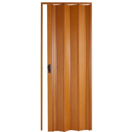 Akordiyon Kapı 132x223 cm Camsız Meşe 12Mm Katlanır Akordeon PVC fiyatları