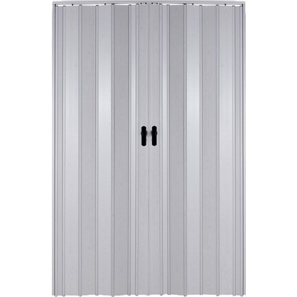 Akordiyon Çift Kapı 132x250 cm Camsız Akçaağaç 12Mm Katlanır Akordeon PVC