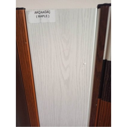 Akordiyon Çift Kapı 132x250 cm Camsız Akçaağaç 12Mm Katlanır Akordeon PVC modelleri