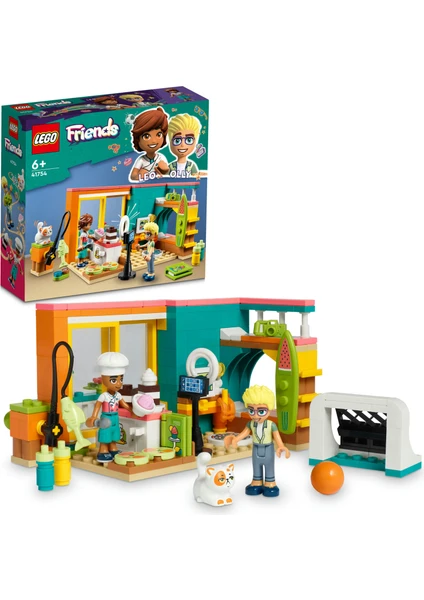 LEGO® Friends Leo'nun Odası 41754 - 6 Yaş ve Üzeri Çocuklar Için 2 Mini Bebek (Leo ve Olly) Içeren Yaratıcı Oyuncak Yapım Seti (203 Parça)