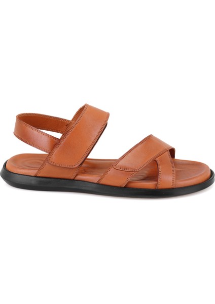 Erica Taba Erkek Deri Sandalet