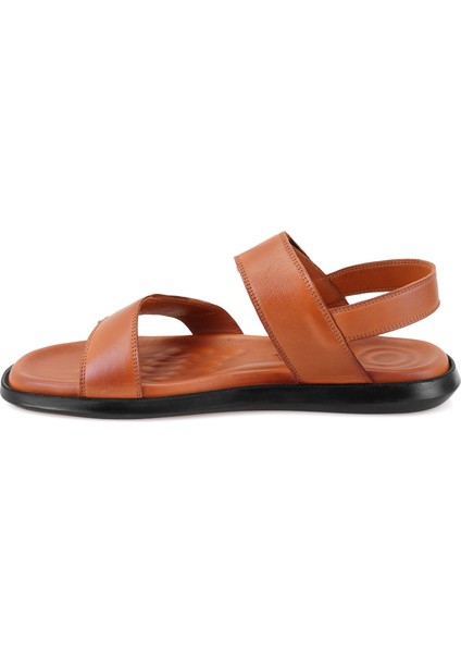 Erica Taba Erkek Deri Sandalet