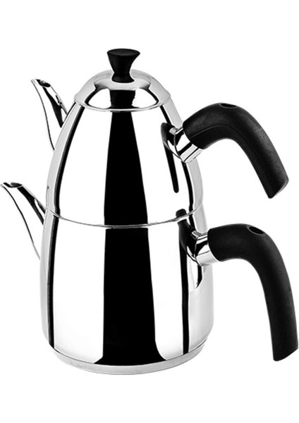 Kaş Çaydanlık Takım Çelik , Pişirme 2 Litre