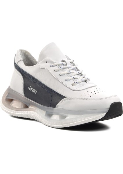 152-17346 Beyaz Deri Erkek Sneaker modelleri