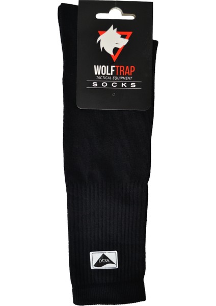 Wolftrap Tactical Pamuklu Yazlık Çorap Siyah, Yazlık Askeri Bot Çorabı