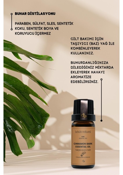 Tarçın Uçucu Yağı %100 Saf 10 ml