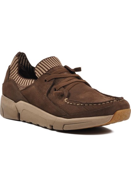 23410 Kahve Nubuk Iç Dış Deri Erkek Günlük Ayakkabı