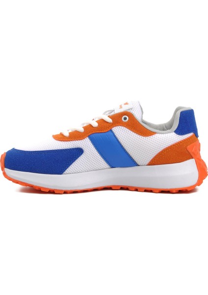 Manila Beyaz-Sax Mavi Kadın Sneaker modelleri