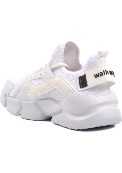 Hura Beyaz Fileli Hafif Unisex Spor Ayakkabı fırsatları