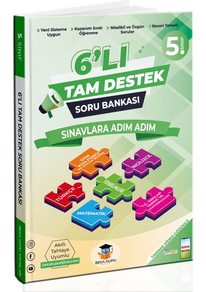 5. Sınıf Tam Destek Tüm Dersler Soru Bankası