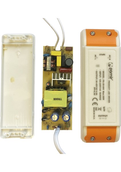 38W LED Panel Driver Trafo Balans-Power LED Sürücü-Spot Panel Cob LED 900MA