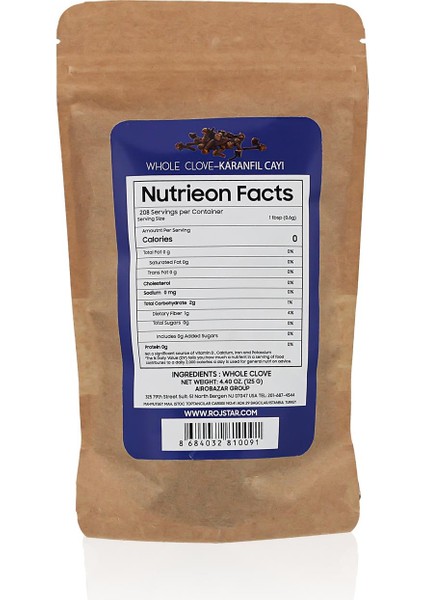Karanfil Çayı 125 gr fiyatları