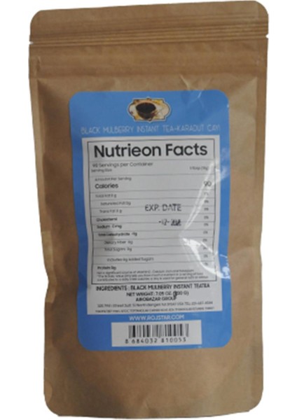 Karadut Çayı 200 gr fiyatları