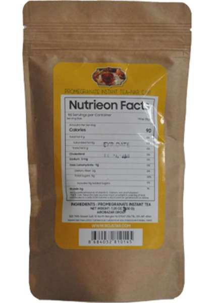 Nar Çayı 300 gr fiyatları