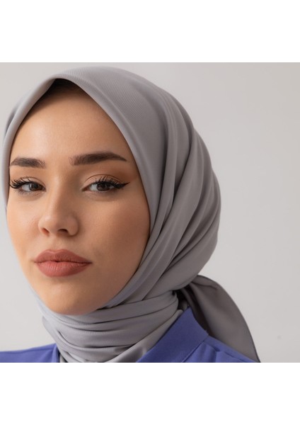 Düz Renk Twill Eşarp