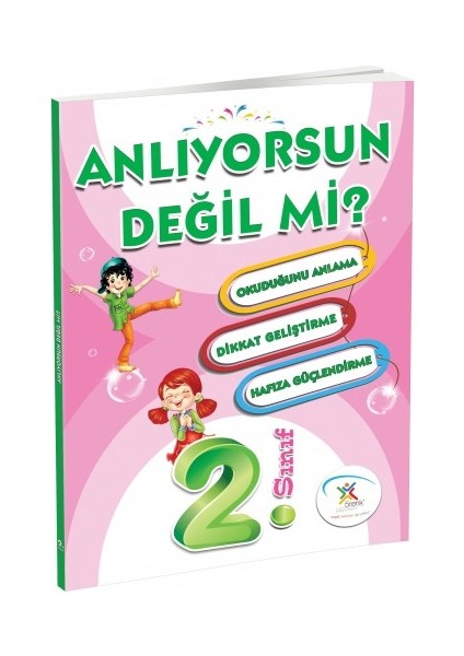 2. Sınıf Tüm Dersler Soru Bankası + Yaprak Test + Bulmaca + Anlıyorsun Değil Mi4 Kitap