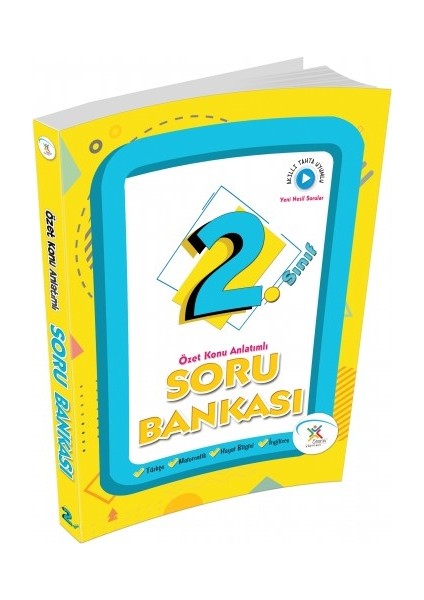 2. Sınıf Tüm Dersler Soru Bankası + Yaprak Test + Bulmaca + Anlıyorsun Değil Mi4 Kitap