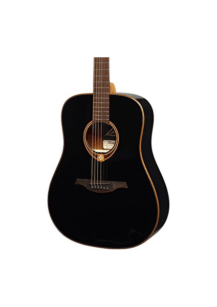 Gla T118D-BLK Dreadnought Black Akustik Gitar