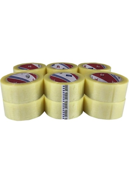 Vege Bant Vege Fil Şeffaf 45X100MT Koli Bandı (12 Adet)