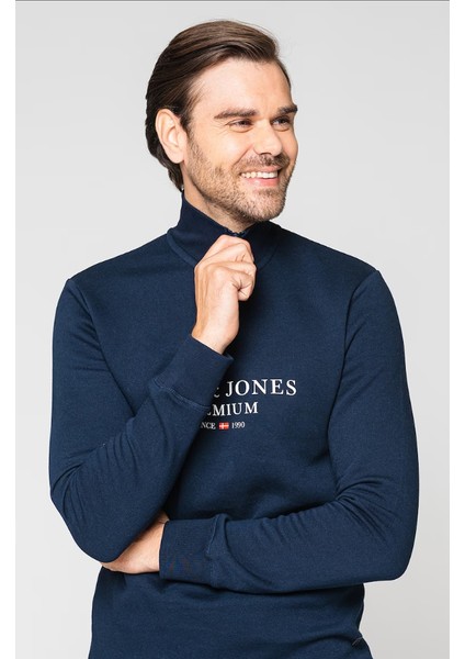 Erekek Yarım Fermuar Sweatshirt - 12218291 indirimleri