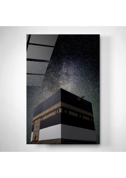 Kabe Gökyüzü Cam Tablo, Yıldızlı Gece Kabe Cam Tablo, Dekoratif Cam Tablo fiyatları