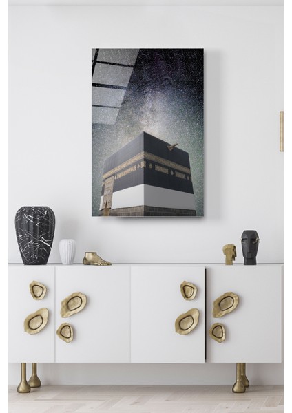 Kabe Gökyüzü Cam Tablo, Yıldızlı Gece Kabe Cam Tablo, Dekoratif Cam Tablo modelleri