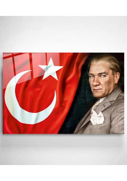 Türk Bayrağı ve Atatürk Cam Tablo, Dekoratif Cam Tablo modelleri