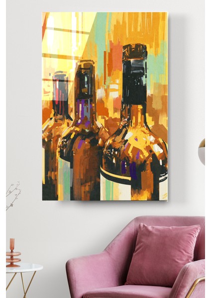 Şişeler Cam Tablo, Dekoratif Cam Tablo fiyatları