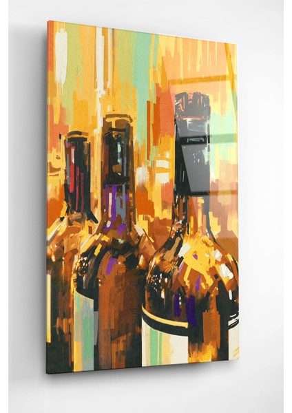 Şişeler Cam Tablo, Dekoratif Cam Tablo modelleri